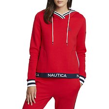 Image of Nautica BRIGHT RED SPINAKKER HERITAGE HOODIE