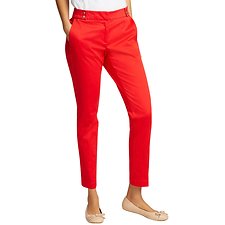 Image of Nautica  ANKLE LENGTH PANT WITH SNAP TAB WAISTBAND