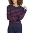 Image of Nautica NAVY SEAS STRIPED CREW NECK SWEATER