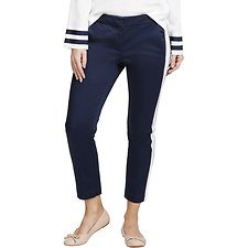 Image of Nautica  CONTRAST PANEL SLIM FIT PANTS
