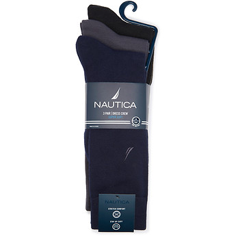 Image of Nautica  NAUTICA 3PK SUPERSOFT DRESS SOCK