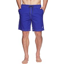 Image of Nautica BRIGHT COBALT ANCHOR SWIM SHORT