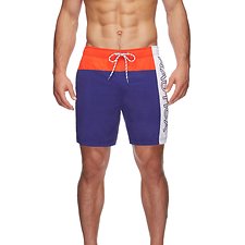 Image of Nautica ORANGE POPPY 18" HERITAGE BLOCK SWIMS