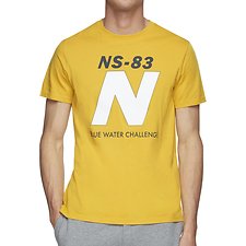 Image of Nautica NAUTICA YELLOW BLUE WATER CHALLENGE N TEE