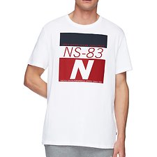 Image of Nautica BRIGHT WHITE N-83 OPEN WATER CHALLENGE TEE
