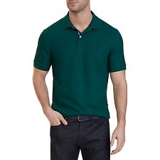 Image of Nautica  BIG & TALL PERFORMANCE  SHORT SLEEVE DECK POLO SHIRT