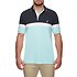 Image of Nautica HARBOR MI BIG & TALL COLOUR BLOCK ENGINEERED STRIPE POLO SHIRT
